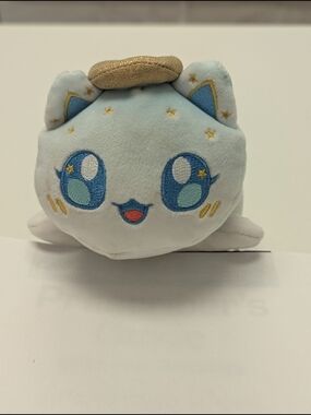 😸 Aphmau Meemeow Blue Gold Halo Angel Plush